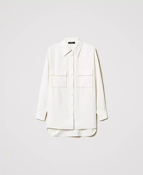 Camicia piquet Twin set Actitude