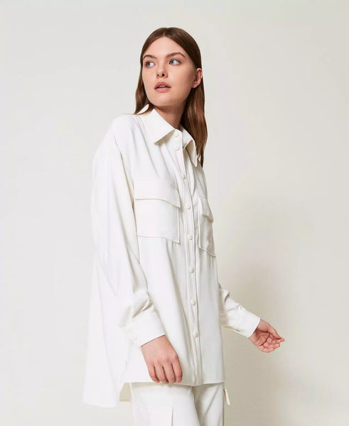 Camicia piquet Twin set Actitude
