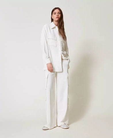 Camicia piquet Twin set Actitude