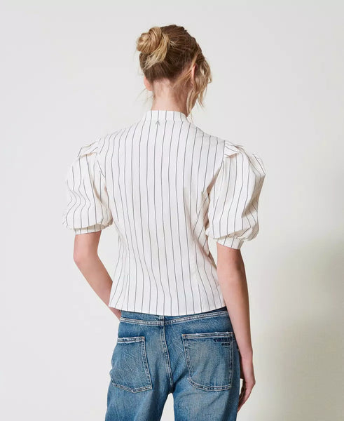 Camicia in macramè