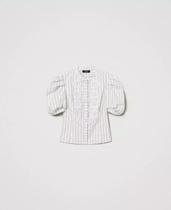 Camicia in macramè