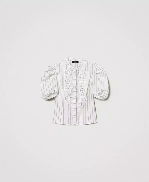 Camicia in macramè