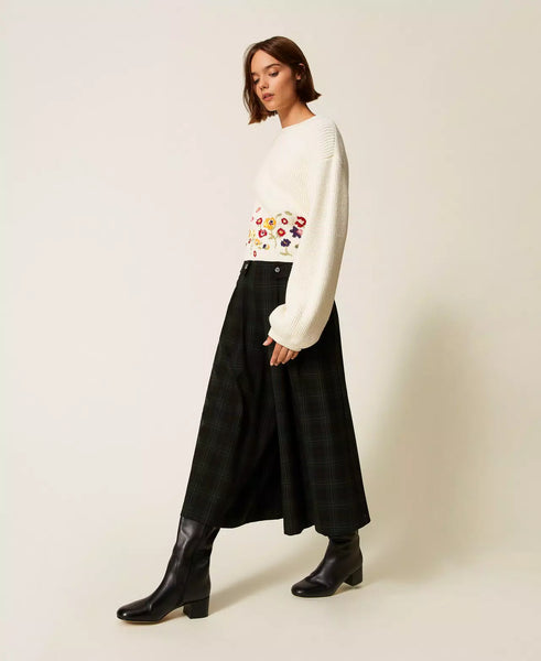 Gonna pantalone tartan Twin set Actitude