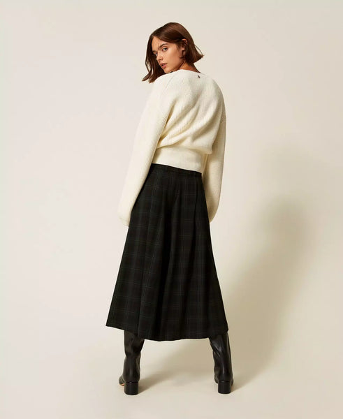 Gonna pantalone tartan Twin set Actitude