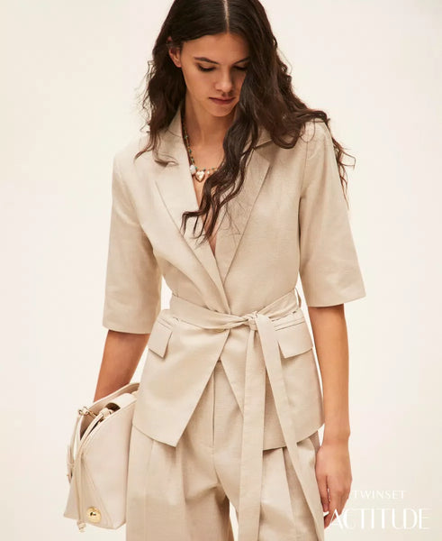 Giacca mezza manica Twin set actitude