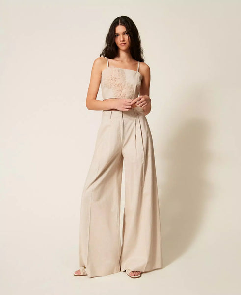 Pantalone  palazzo Twin set ACTITUDE