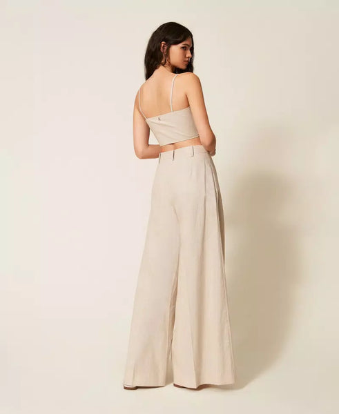 Pantalone  palazzo Twin set ACTITUDE