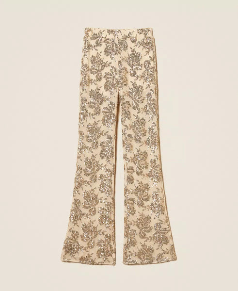 Pantalone paillettes Twin set ACTITUDE