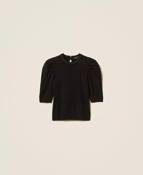 Maglia in filato riciclato Twin set Actitude