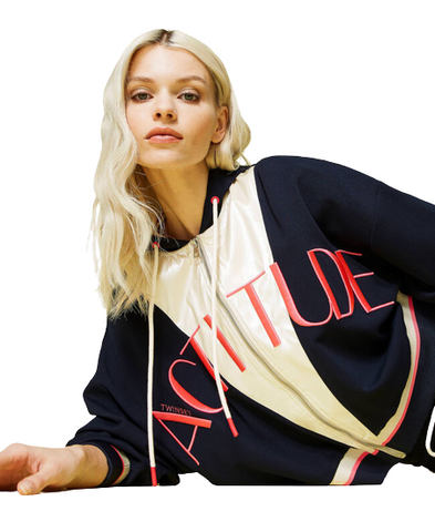 Felpa punto milano Actitude Twin set