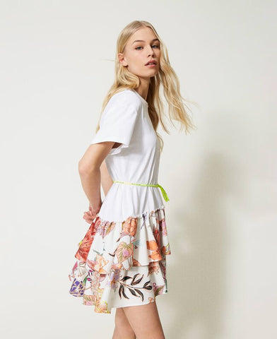 Abito MYFO con stampa a fiori Actitude Twin set