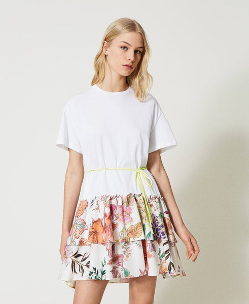 Abito MYFO con stampa a fiori Actitude Twin set
