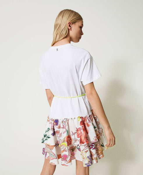 Abito MYFO con stampa a fiori Actitude Twin set